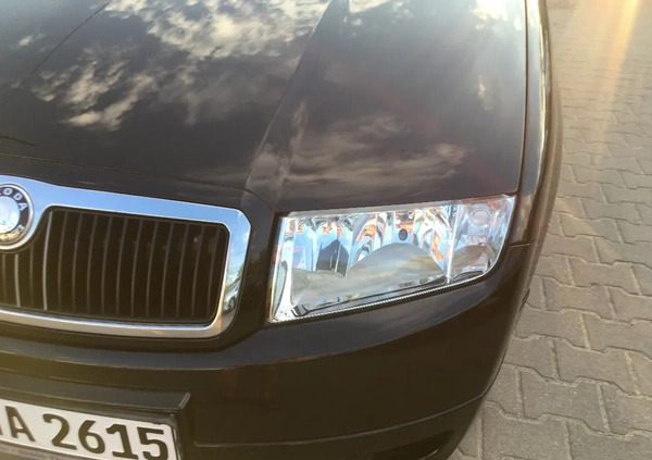Skoda Fabia cena 7500 przebieg: 226000, rok produkcji 2004 z Sośnicowice małe 781